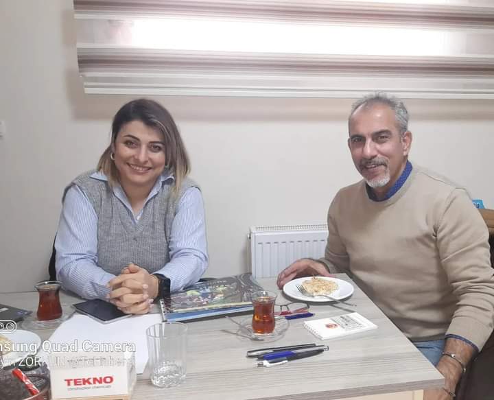 Gazeteci Zorkun'dan Eğitimci-Yazar Esmeroğlu'na ziyaret...